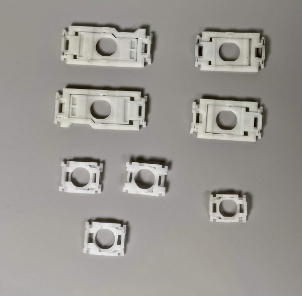 8x Logitech K740 Scheren- mechanik / Tasten- mechanik Mix Ersatzteil